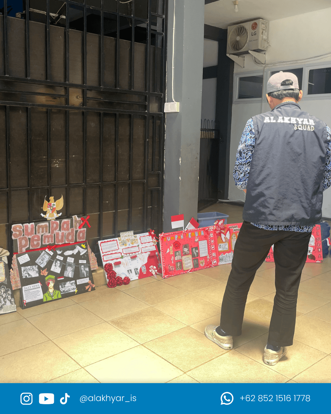 Menginspirasi Lewat Mading: Semangat Sumpah Pemuda di SMP Islam Al Akhyar
