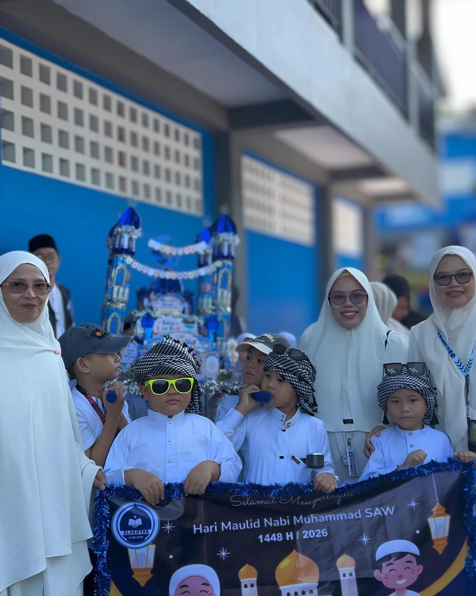 Cinta Tak Bertepi Siswa SD Islam Al Akhyar Kepada Insan Termulia, Nabi Muhammad SAW