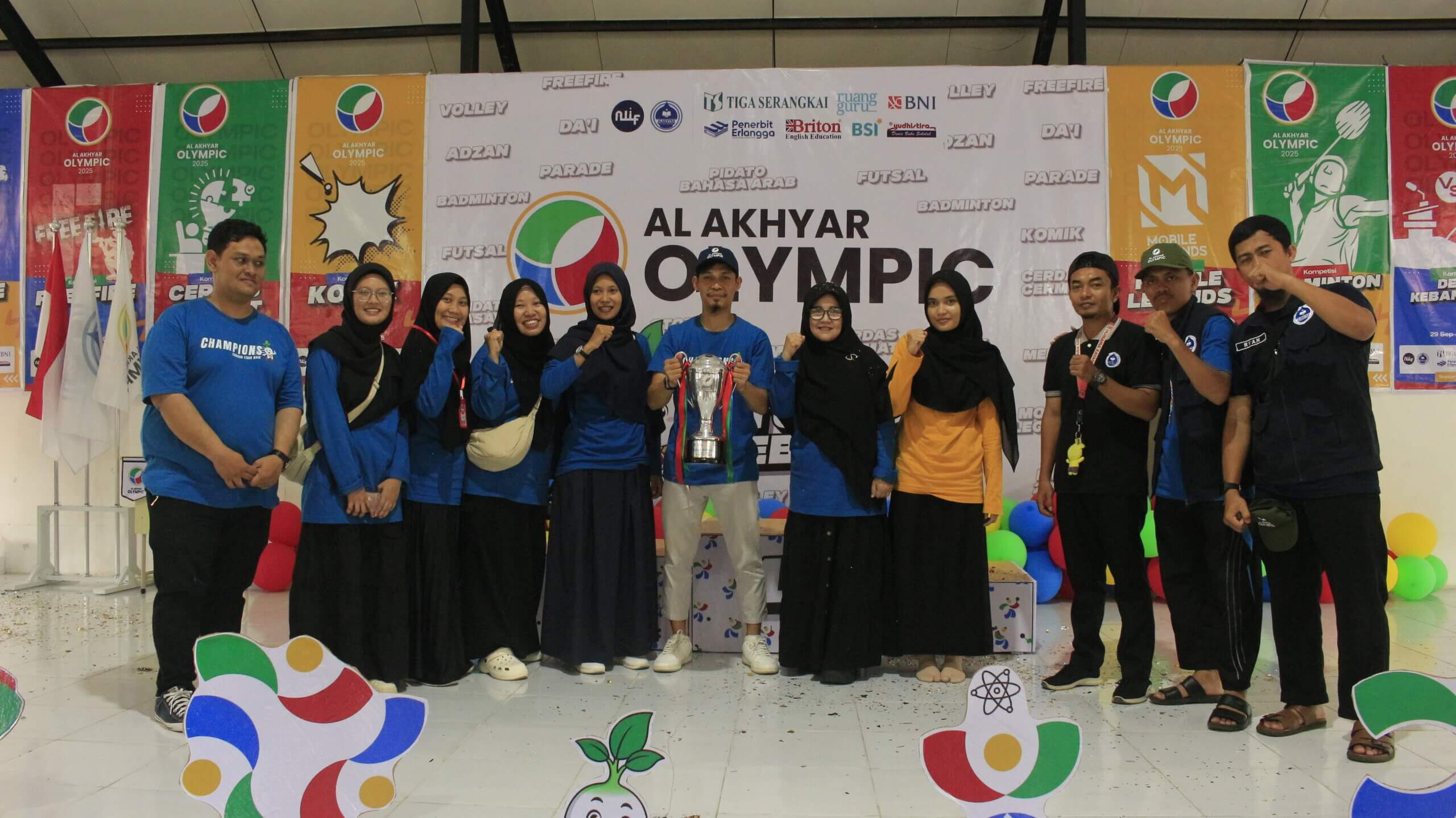 Semangat Juang dan Prestasi: SMP Islam Al Akhyar Sukses Jadi Juara Umum di Al Akhyar Olympic 2025