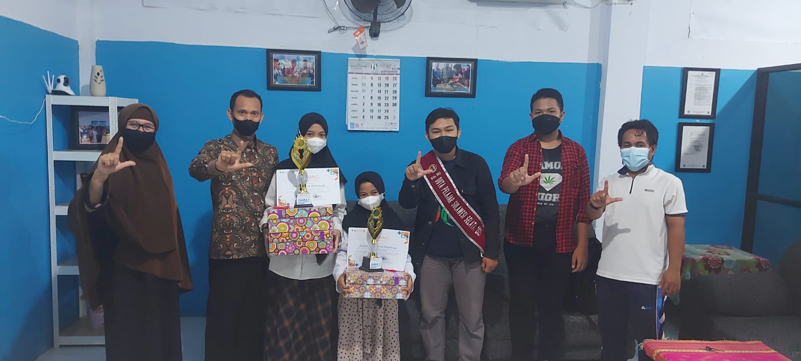 Raih Juara Lomba Menulis " Surat untuk wali Kota Makassar"